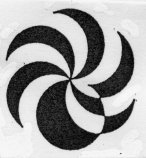 愛媛えひめ（由来）赤色（左４本）は、太陽とミカン、緑色（中１本）は、石鎚山、青色（右２本）は瀬戸内海を表しているそうです。①松山（まつやま）②ミカンノハナ③コマドリ④マツ