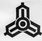 宮崎みやざき（由来）宮崎県を表す「日向」の文字を表したものです。真ん中に「日」を三方向に「向」をのばし図案化しています。①宮崎（みやざき）②ハマユウ③コシジロヤマドリ④フェニックス