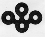 大阪府おおさか（由来）ＯＯＳＡＫＡのＯを基調にして、太閤さんの「千成びょうたん」をデザインしたものだそうです。①大阪（おおさか）②ウメ・サクラソウ③モズ④イチョウ