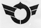 滋賀しが（由来）「シ」と「ガ」を左右に図案化し、真ん中の空間は「琵琶湖（びわこ）」を表しているそうです。①大津（おおつ）②シャクナゲ③カイツブリ④モミジ