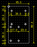 ギヤボックス取付け板