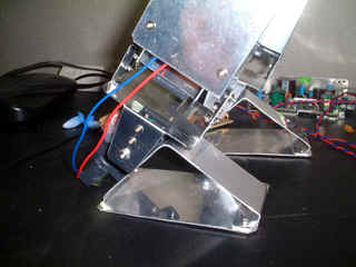 足を横から見た様子