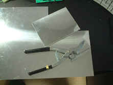 アルミ板の切断