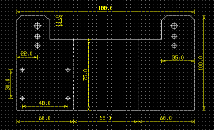 スネ本体の展開図