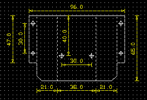 モーター台展開図