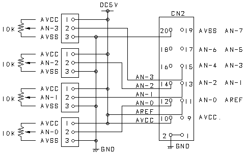 A/D変換入力回路
