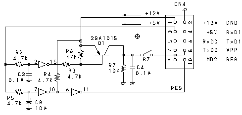 開発キット書き込み回路
