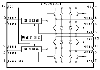 TA7279AP回路図