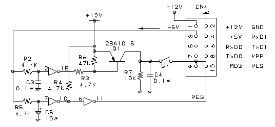 書き込み回路図