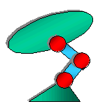 脚部その1　ニワトリ型