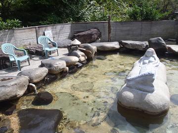 露天風呂の写真