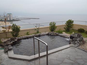 屋上露天風呂の写真