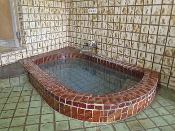 源泉浴槽の写真