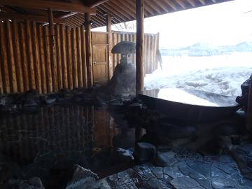 露天風呂の写真