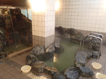 「宝の湯」の温湯とうたせ湯の写真